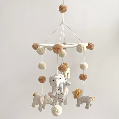 Animals Crib Wall Ceiling Mobile
