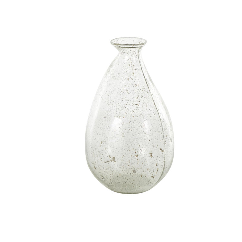 Cole And Glass Speckled Vase With Accents