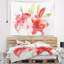 Tapisserie d'illustration de fleurs de lys Floral-28484729