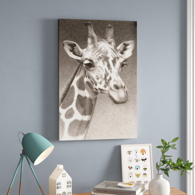 Jean The Giraffe (P) by Robert L. Caldwell, Jr. - Print