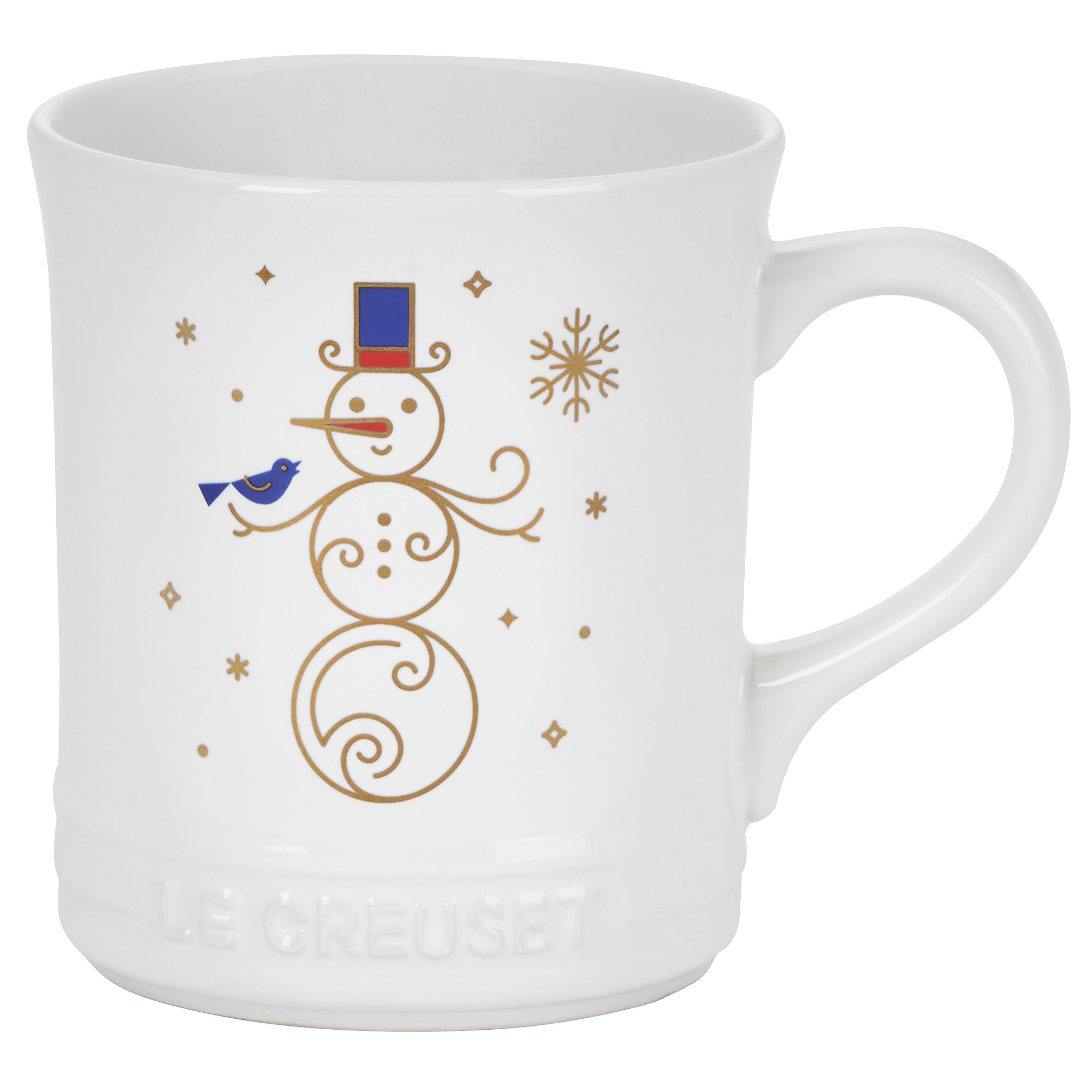 Le Creuset Noel Snowman Coffee Mug