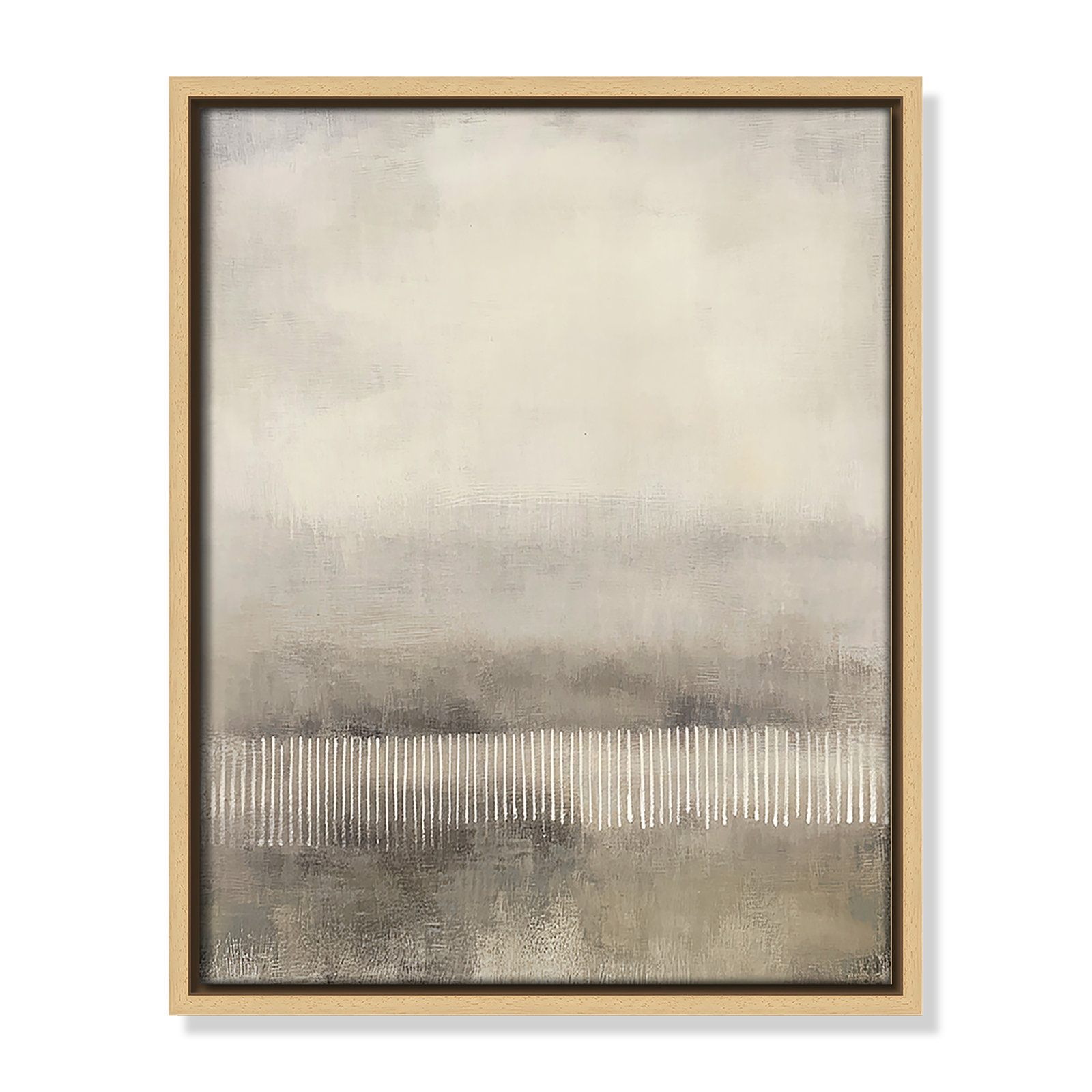 Balanced Silence I Print by Irena Orlov, 15.5" H x 12.5" W, Natural Floater