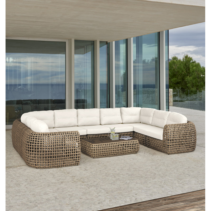 Dynasty Outdoor Lounge Chair, Kubu, Canvas Taupe Sunbrella® Canvas