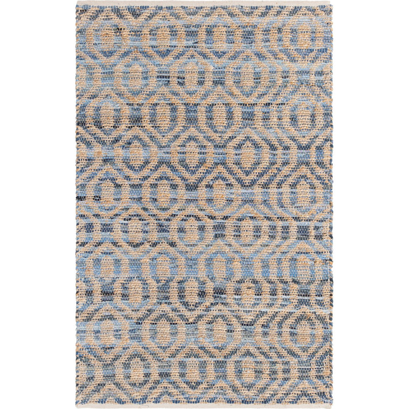 Egge Geometric Indoor Rug, Rectangle 4' x 6'