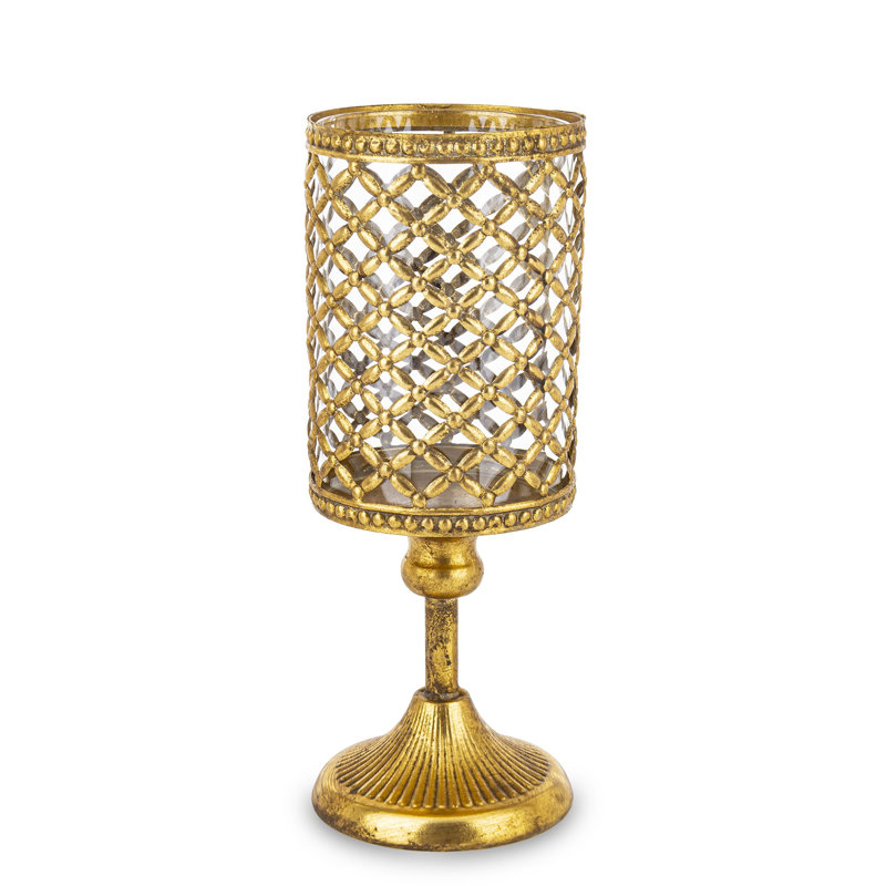 Jetmore Tabletop Candelabra and Candlestick, 34cm H x 13cm W x 13cm D