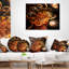 Coussin décoratif floral à fleurs fractales-30611742-30611746