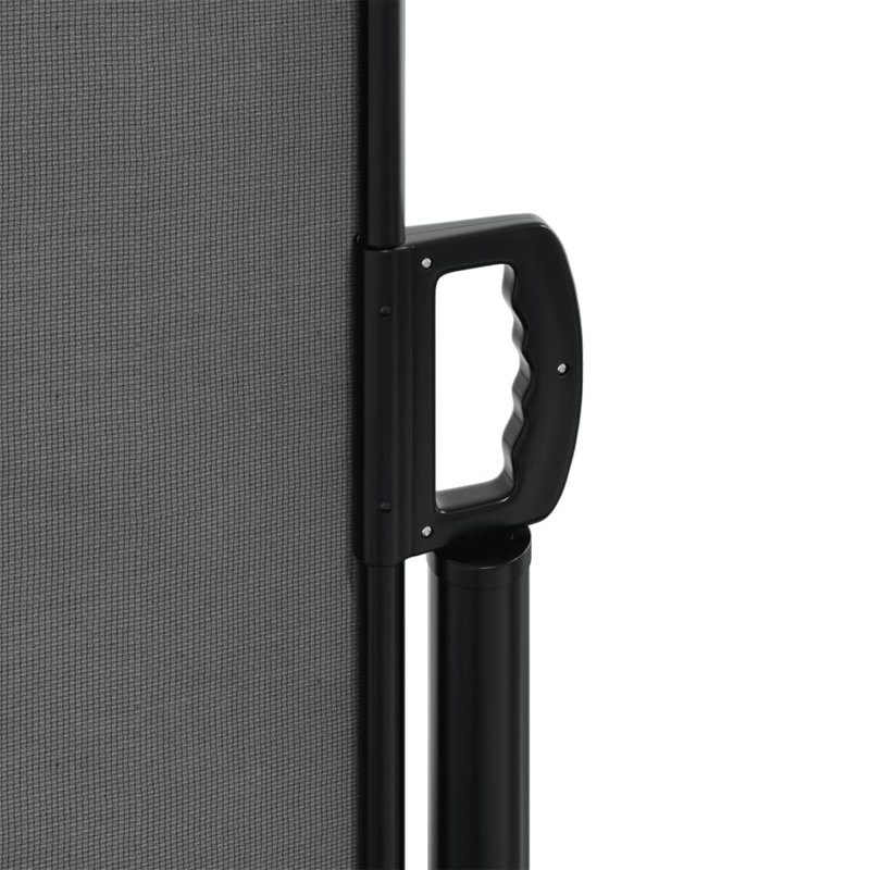 Auvent latéral rétractable Vidaxl anthracite, H 55,1 po x l 472,4 po, Anthracite