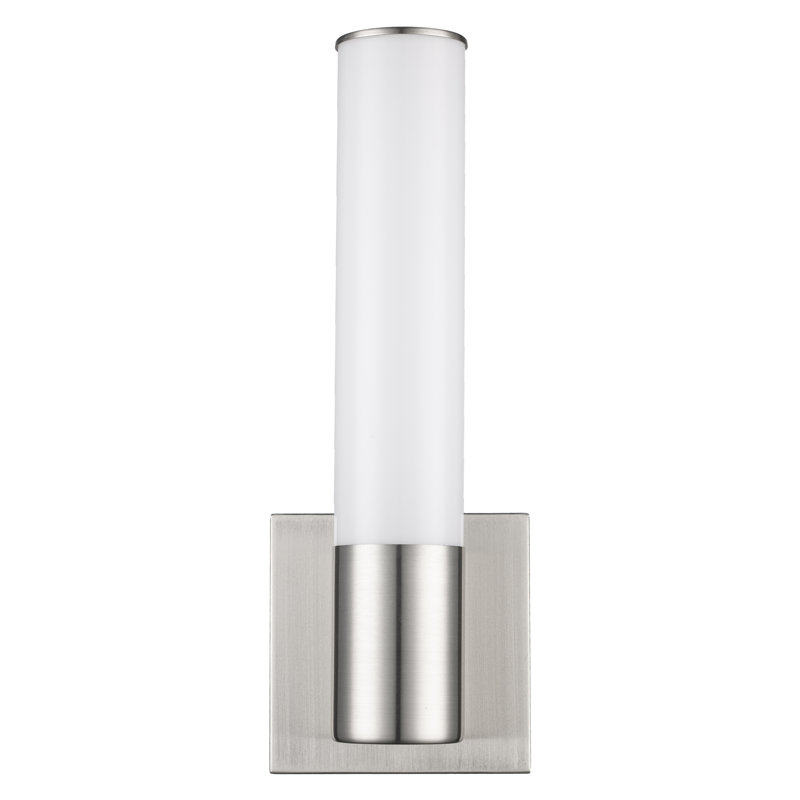 Asela Dimmable LED Vanity Light, Brushed Nickel 
