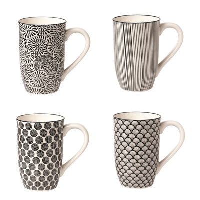 Soper 4 Piece Coffee Mug Set
