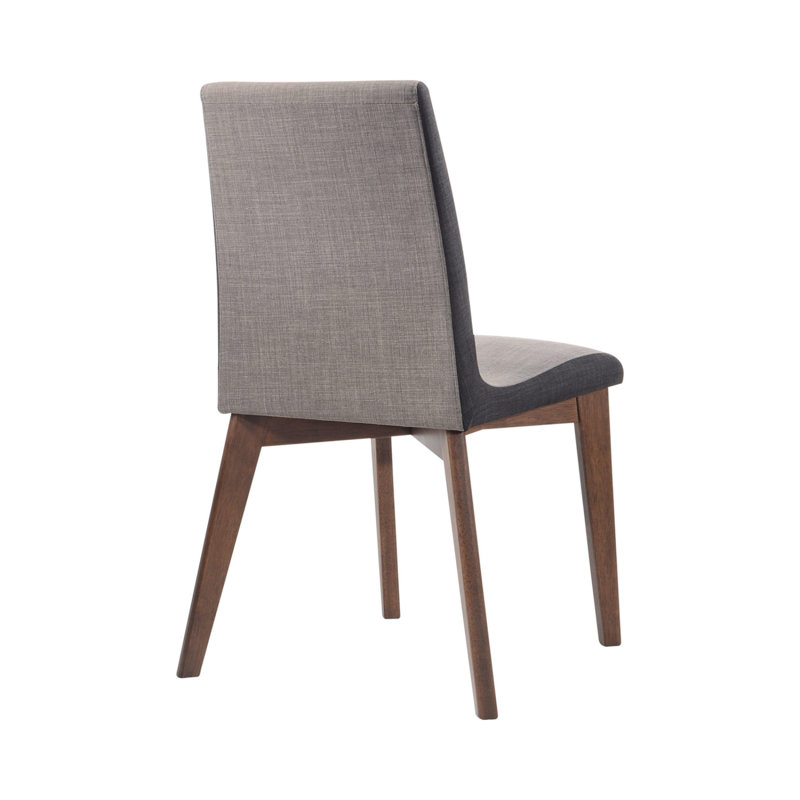 Ensemble de 2 chaises d'appoint rembourrées en tissu