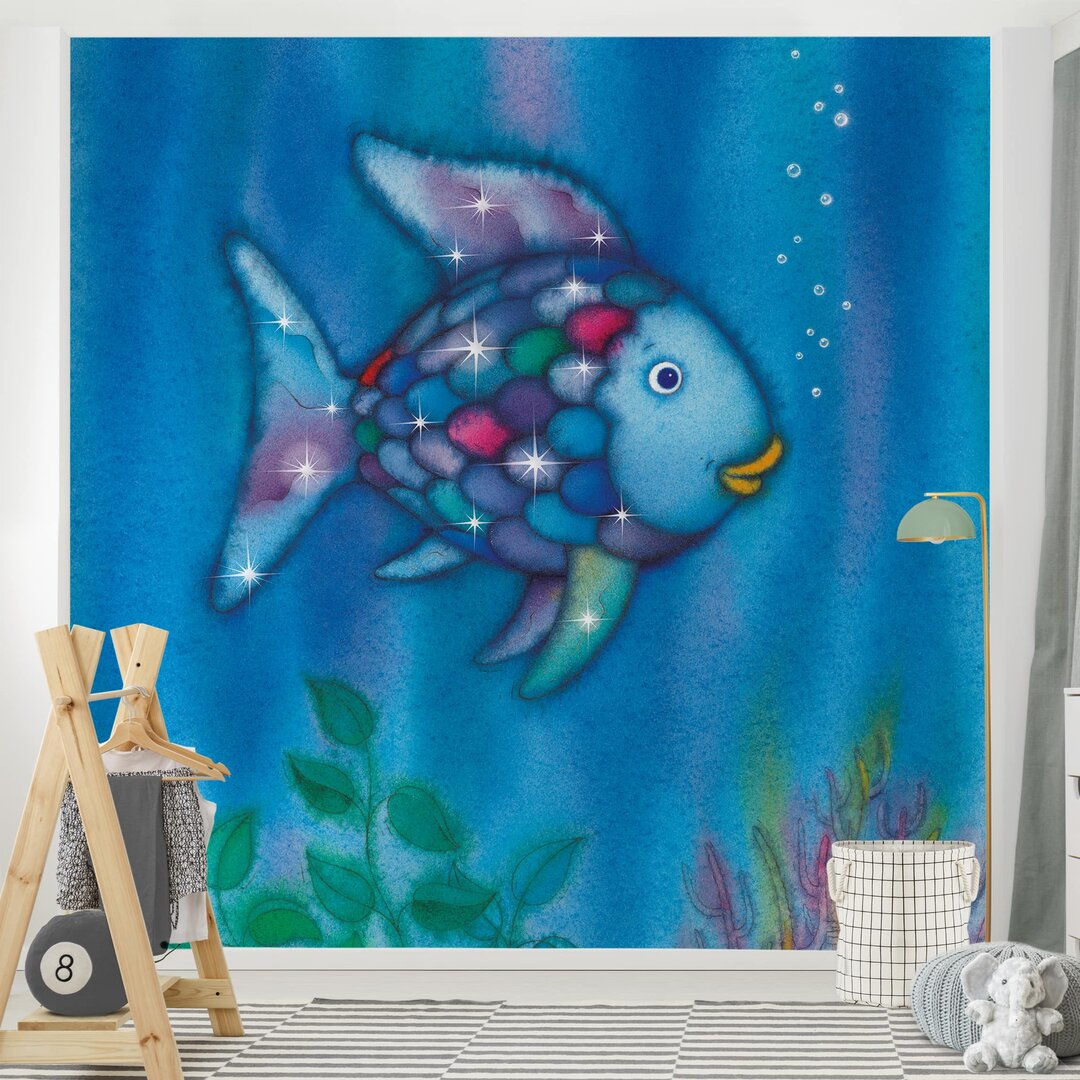 Strukturierte Tapete The Rainbow Fish 2,4 m x 240 cm