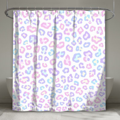 Leopard Animal Print Shower Curtains Extra Long