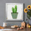 Boho Cacti II - peinture sur toile encadrée-820857527-820857530