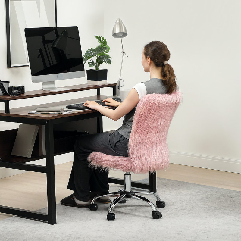Office Chair, Pink