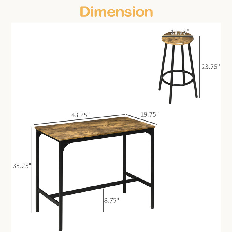 Patio Dining Set with