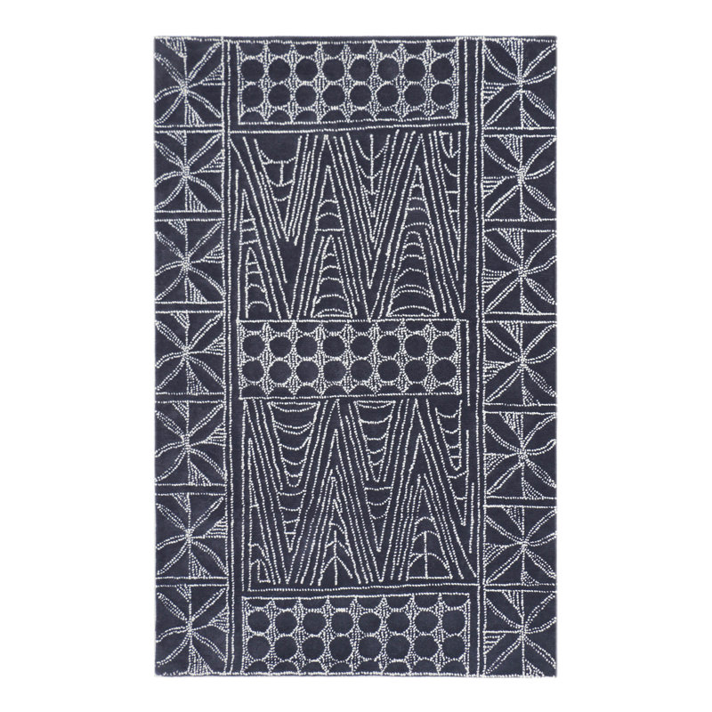 Moby Geometric Indoor Rug, Rectangle 5' x 8'