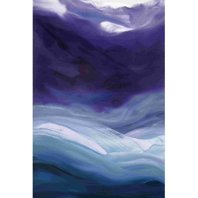 Lavender Sky - Wrapped Canvas Painting
