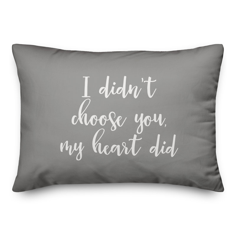  Coussin décoratif I Heart, Gris