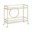 Hopeworth Metal Bar Cart