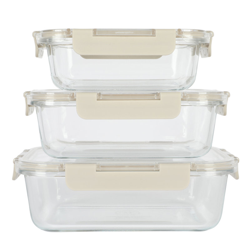 Ensemble de 3 contenants alimentaires