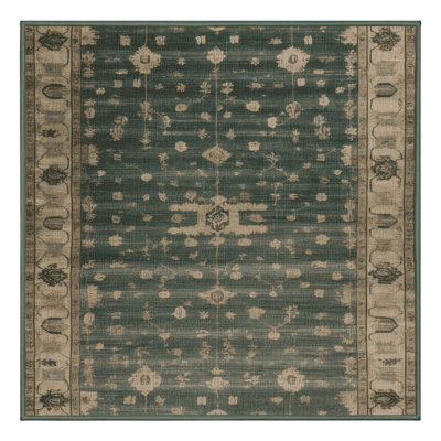 Tapis vert lavé à la machine