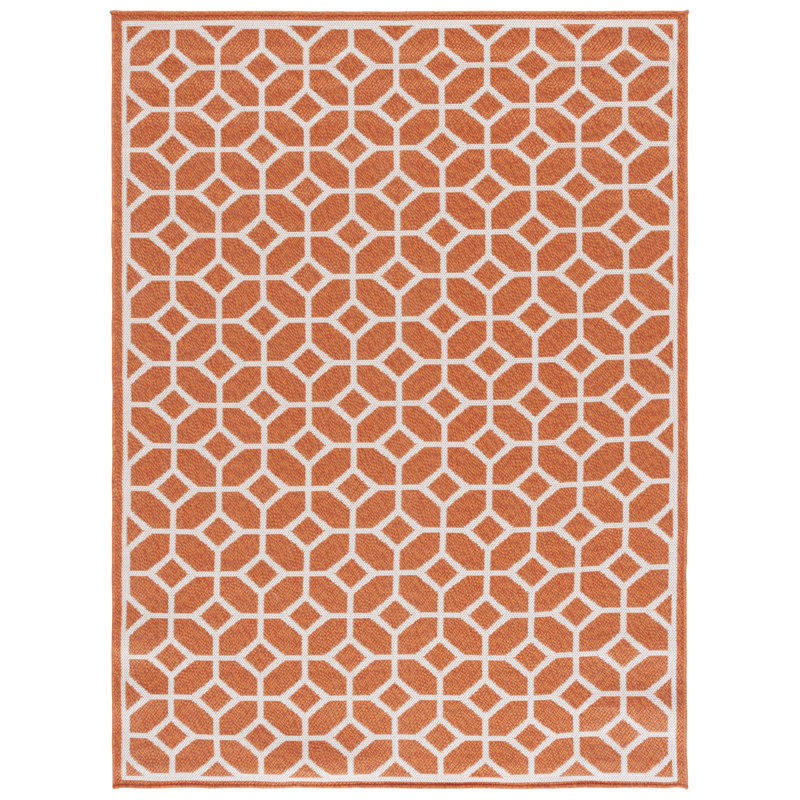 Msr Bh Martha Stewart Performance Geometric Indoor/Outdoor Area Rug, Rectangle 5'1" x 7'