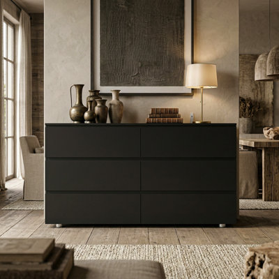 6-Drawer Dresser With Strong Storage