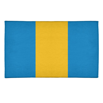 Tapis à rayures en polyester la puissance "la puissance"