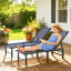 186cm Long Chaise Lounge Set-124120863