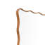 Wavy Framed Wall Accent Mirror in Gold 50x76CM