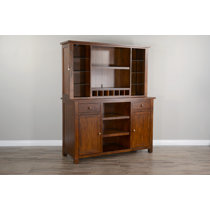 Wayfair  Mahogany Bar & Wine Cabinets You'll Love in 2024