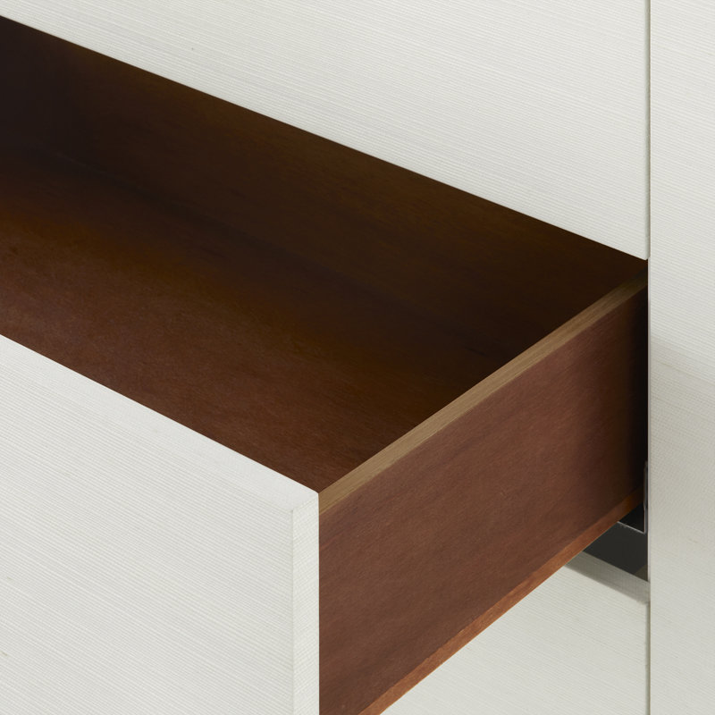 Camden 3-Drawer Side Table, Sand White