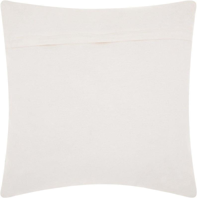 Coussin décoratif en coton, Argent