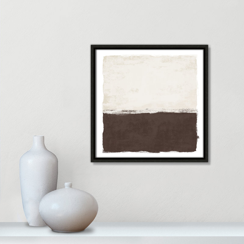 Chocolate Dipped II - Square Vesrion Print by Natalie Carpentieri, Espresso, 13.5" H x 13.5" W