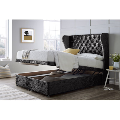 Divan Bed with 54" Floorstanding Headboard