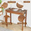 Bureau 100% bois massif avec 32 tiroirs et ports USB
