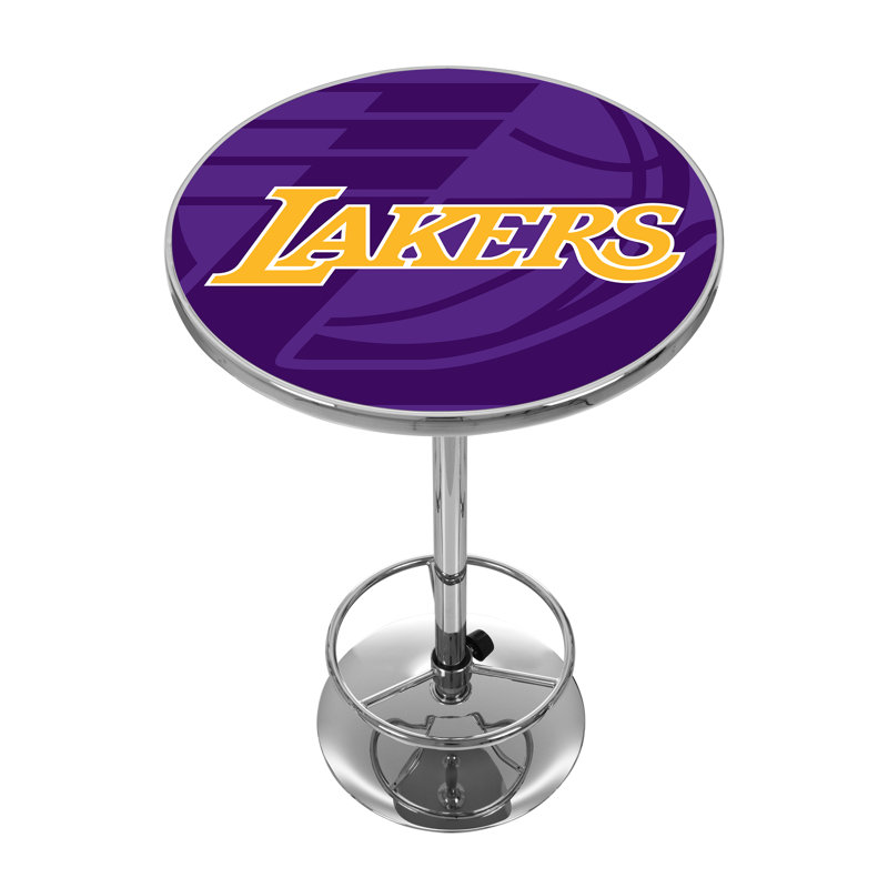 Table de bar NBA Fade avec repose-pieds, Lakers de Los Angeles