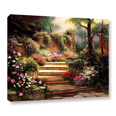 Garden Steps Gallery - reproduction d'art sur toile