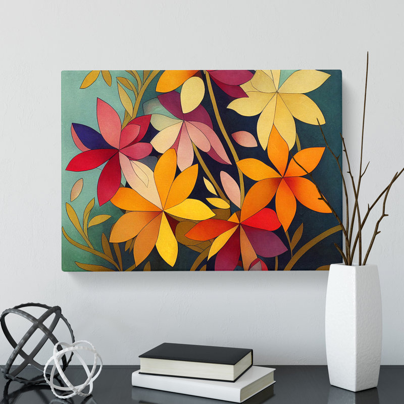 Ultimate Wildflowers Floral - Wrapped Canvas, 50cm H x 76cm W x 3cm D
