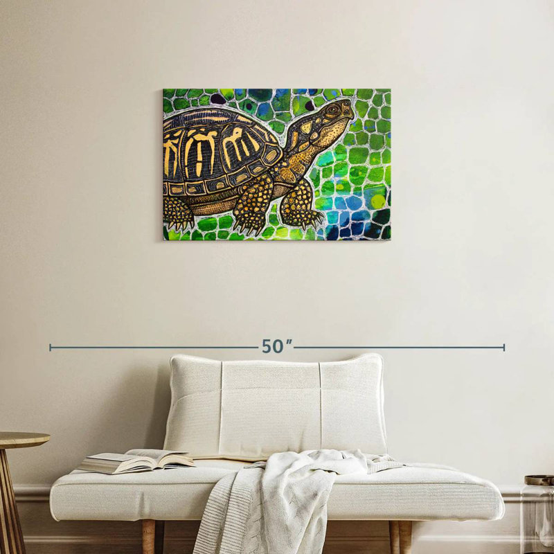Tortue-ronce Brampt, H 20 po x l 30 po