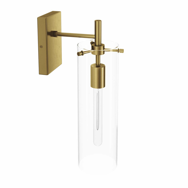 Modway Skylark Wall Sconce, Satin Brass