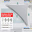 Voile d'ombrage avec quincaillerie Amgo-105238034-105238040
