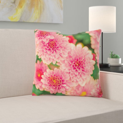 Coussin décoratif fleurs
