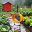 Hose Holder Iron Stand Hose Holder