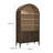 Nolan 74" Tall Arched Storage Display Cabinet Bookshelf-107335480