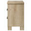 Table de chevet 2 tiroirs Oakglen