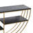 Wooden 3 Shelves Wall Shelf with Half Moon Shape