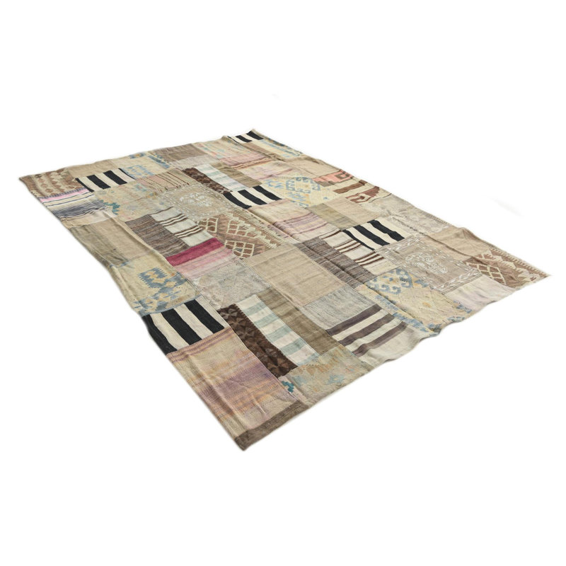 Tapis multicolore 6 pi 6 po x 9 pi Phillips