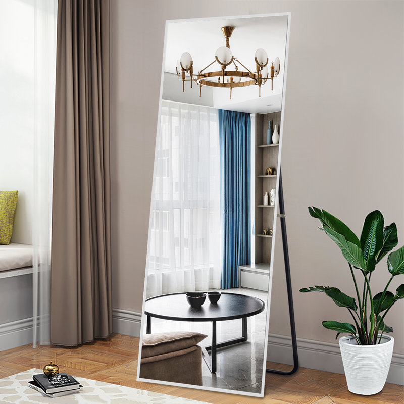 Metal Flat Mirror, Silver