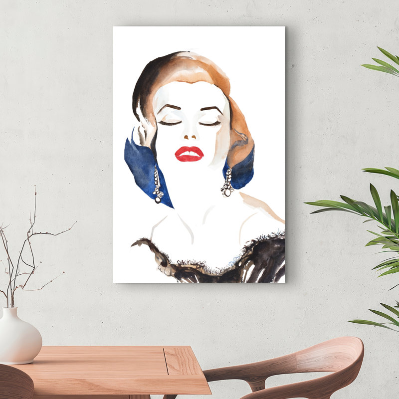 Vintage Chic Marilyne Monroe Canvas - Home Decor Art
